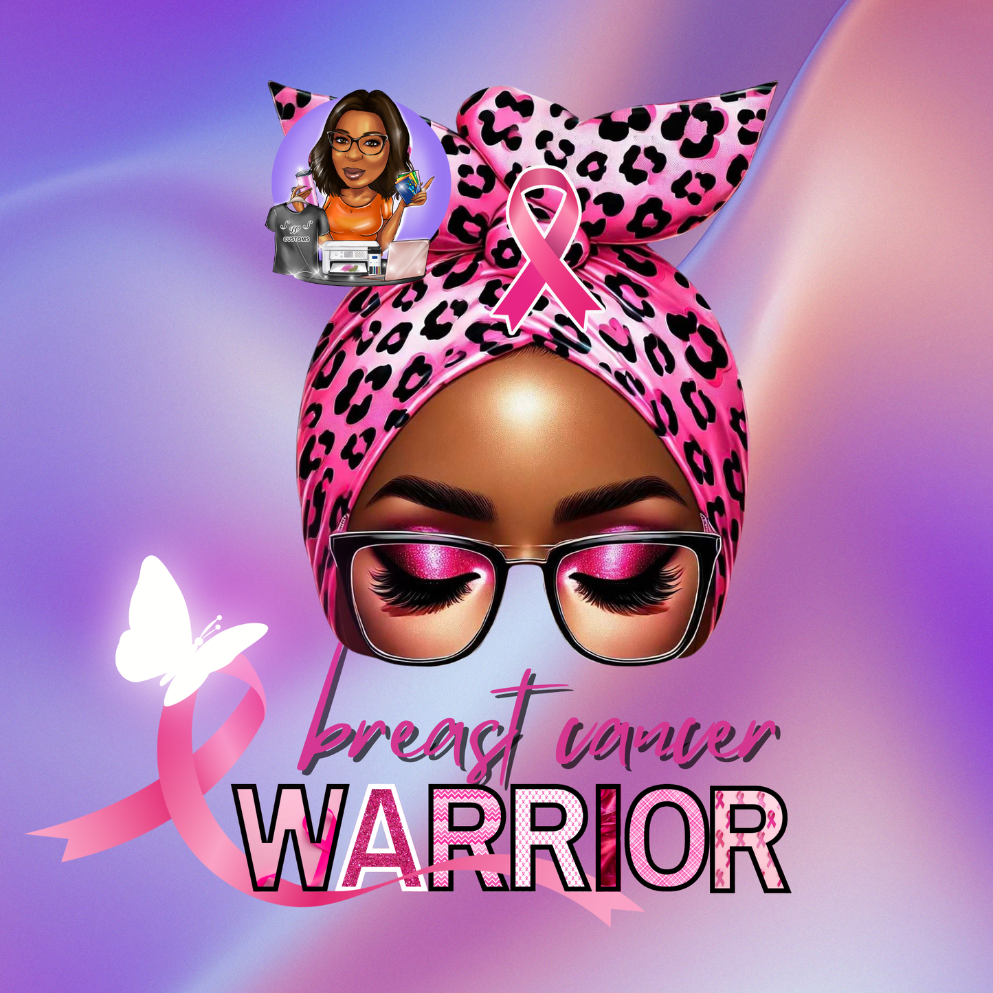 Breast Cancer Warrior PNG