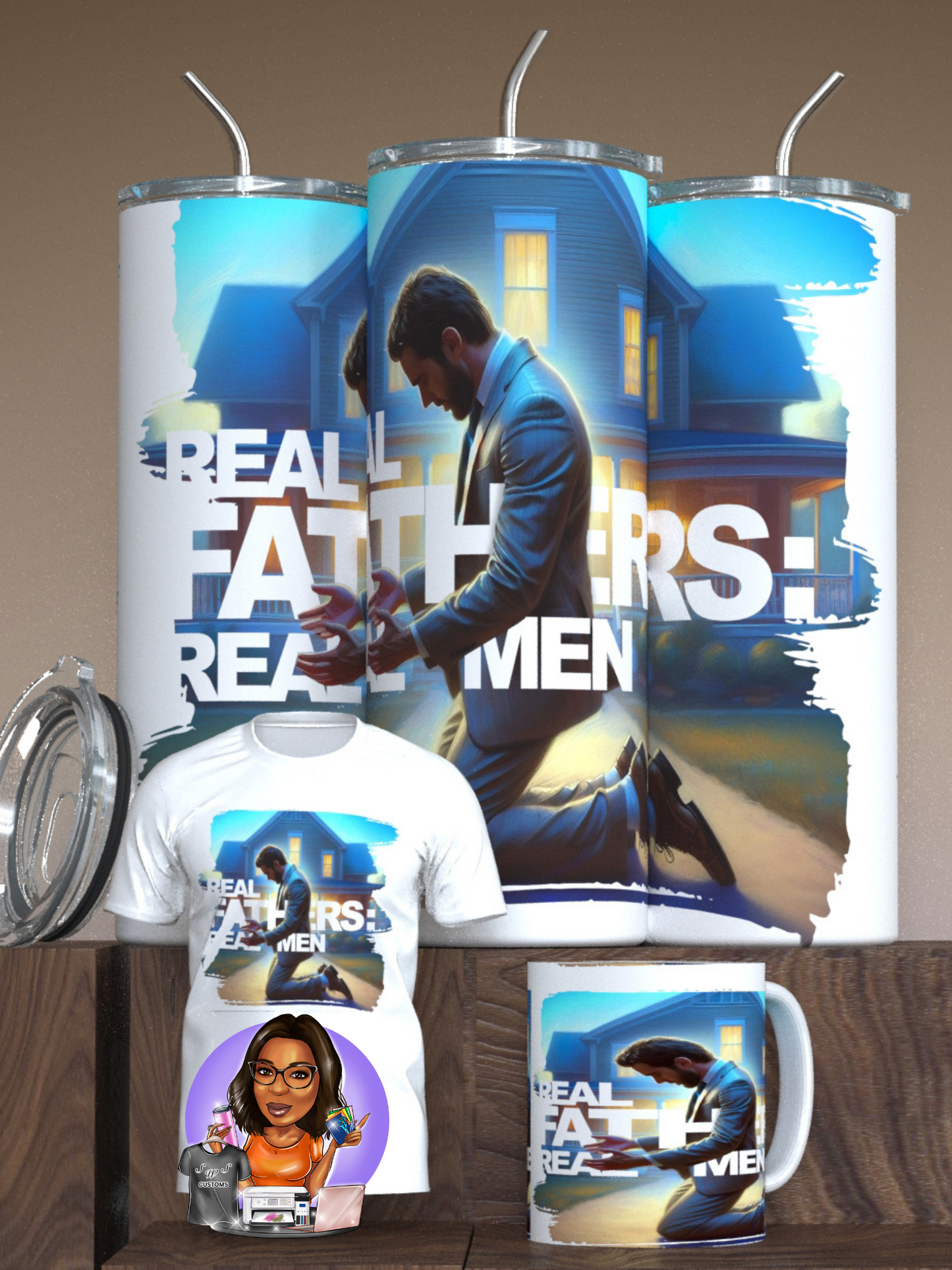 Real Man Real Father Gift Set