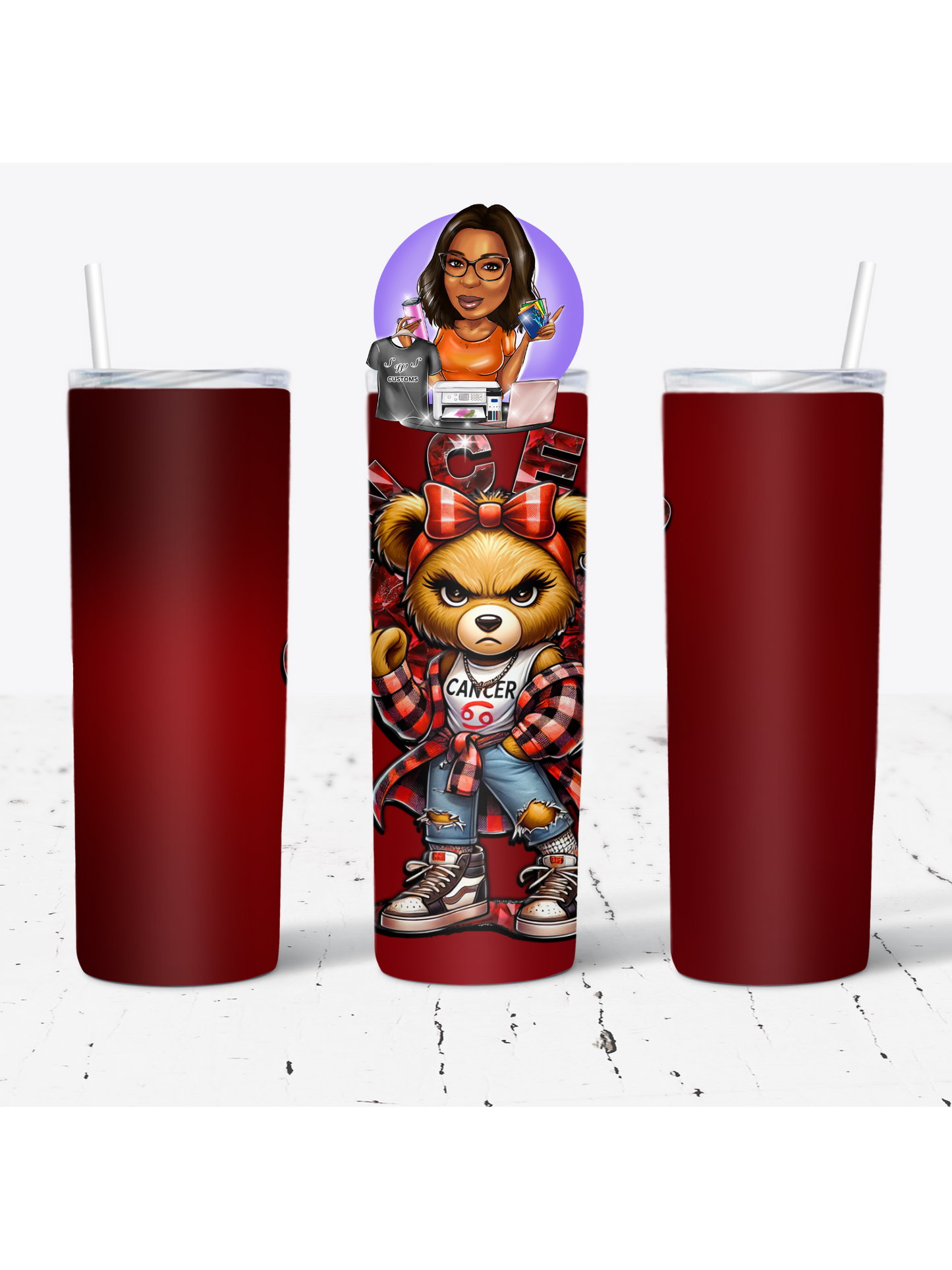 Zodiac Bear Tumbler