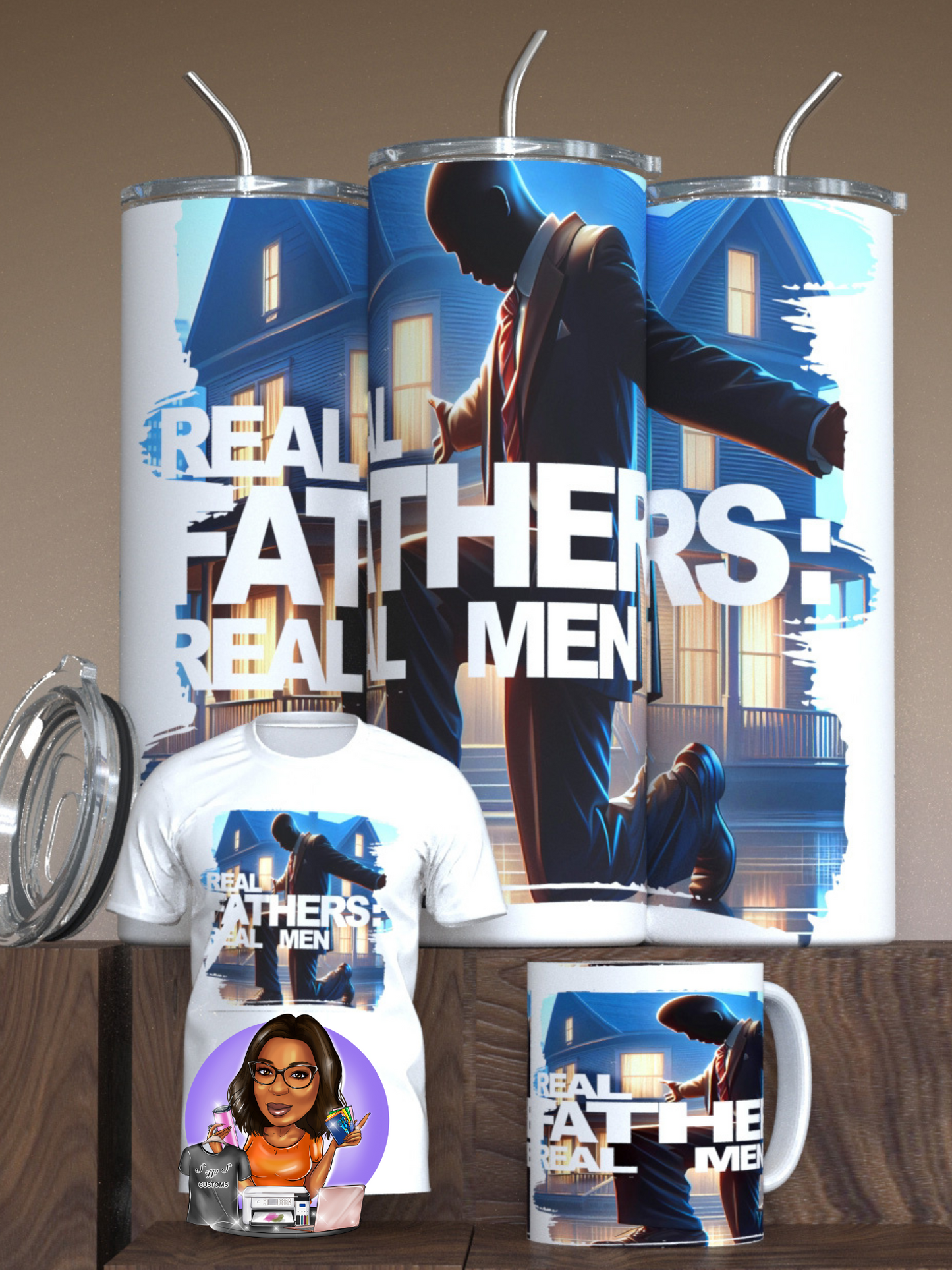 Real Man Real Father Gift Set