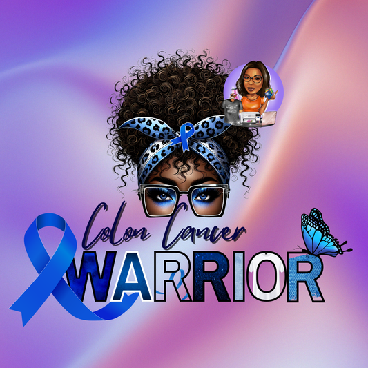 Colon Cancer Warrior PNG