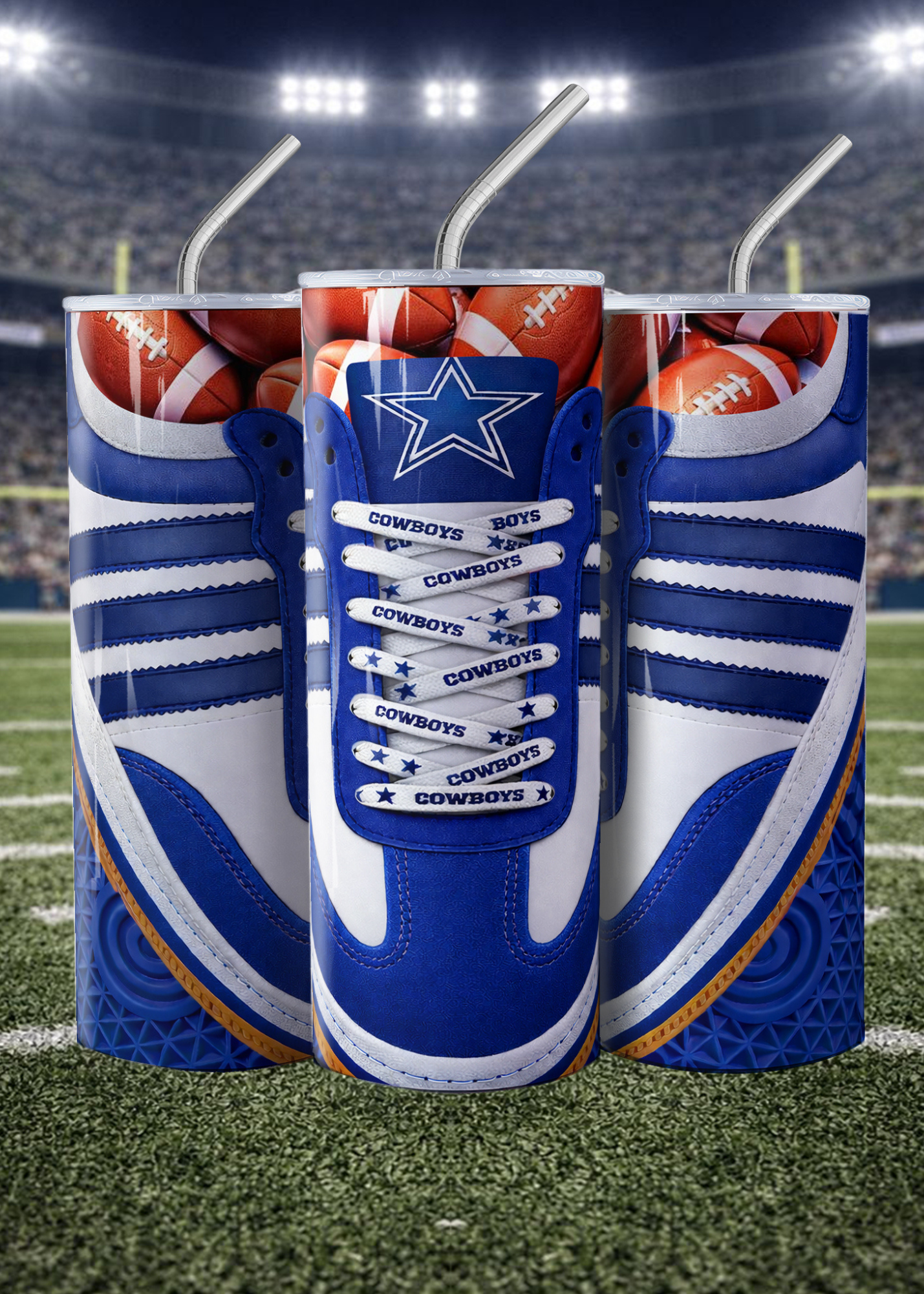 Game Day Sneaker-Style NFL Tumblers – SWS Custom