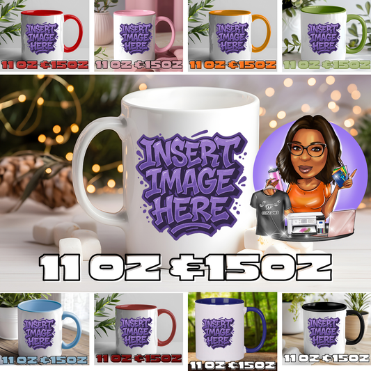 customizable ceramic mugs