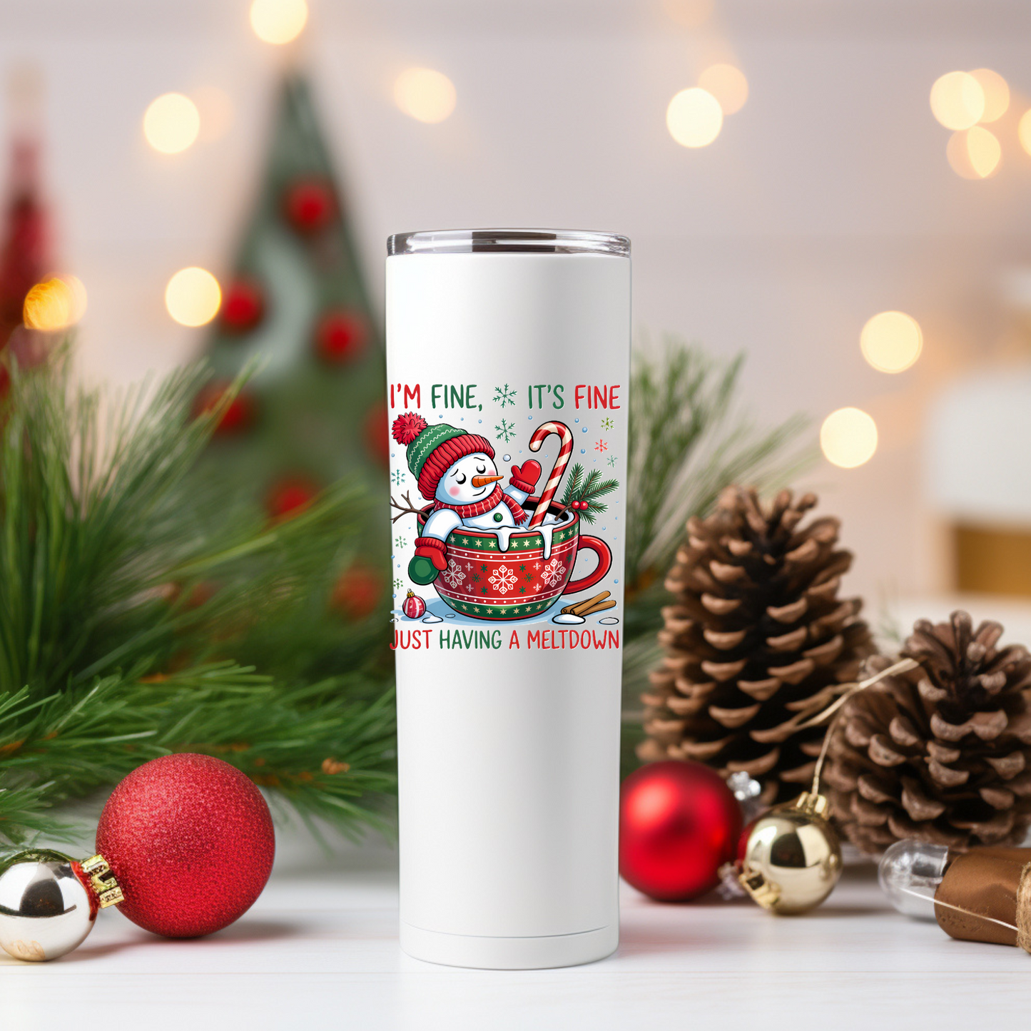 “I’M FINE, IT’S FINE… JUST HAVING A MELTDOWN”