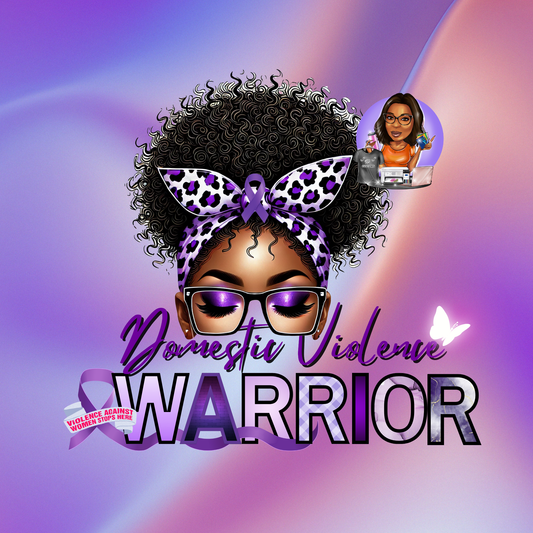 Domestic Violence Warrior PNG