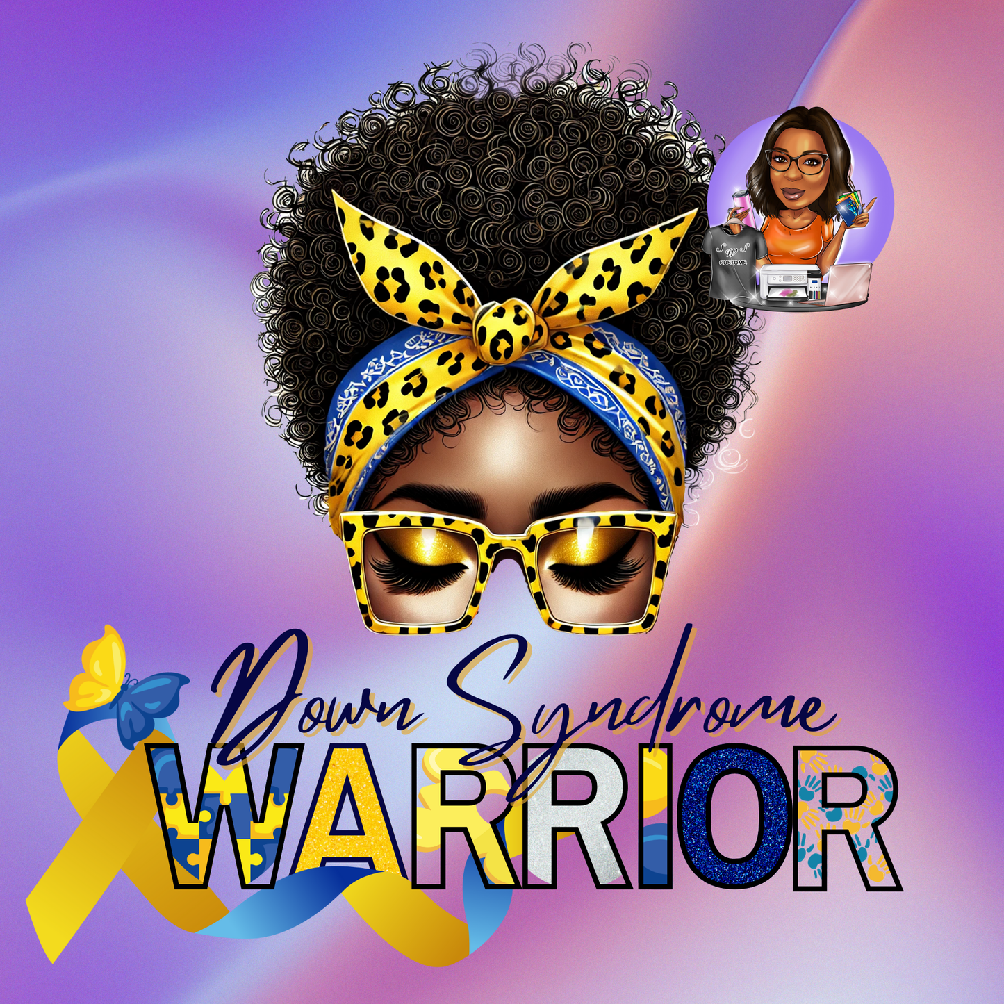 Down Syndrome Warrior PNG