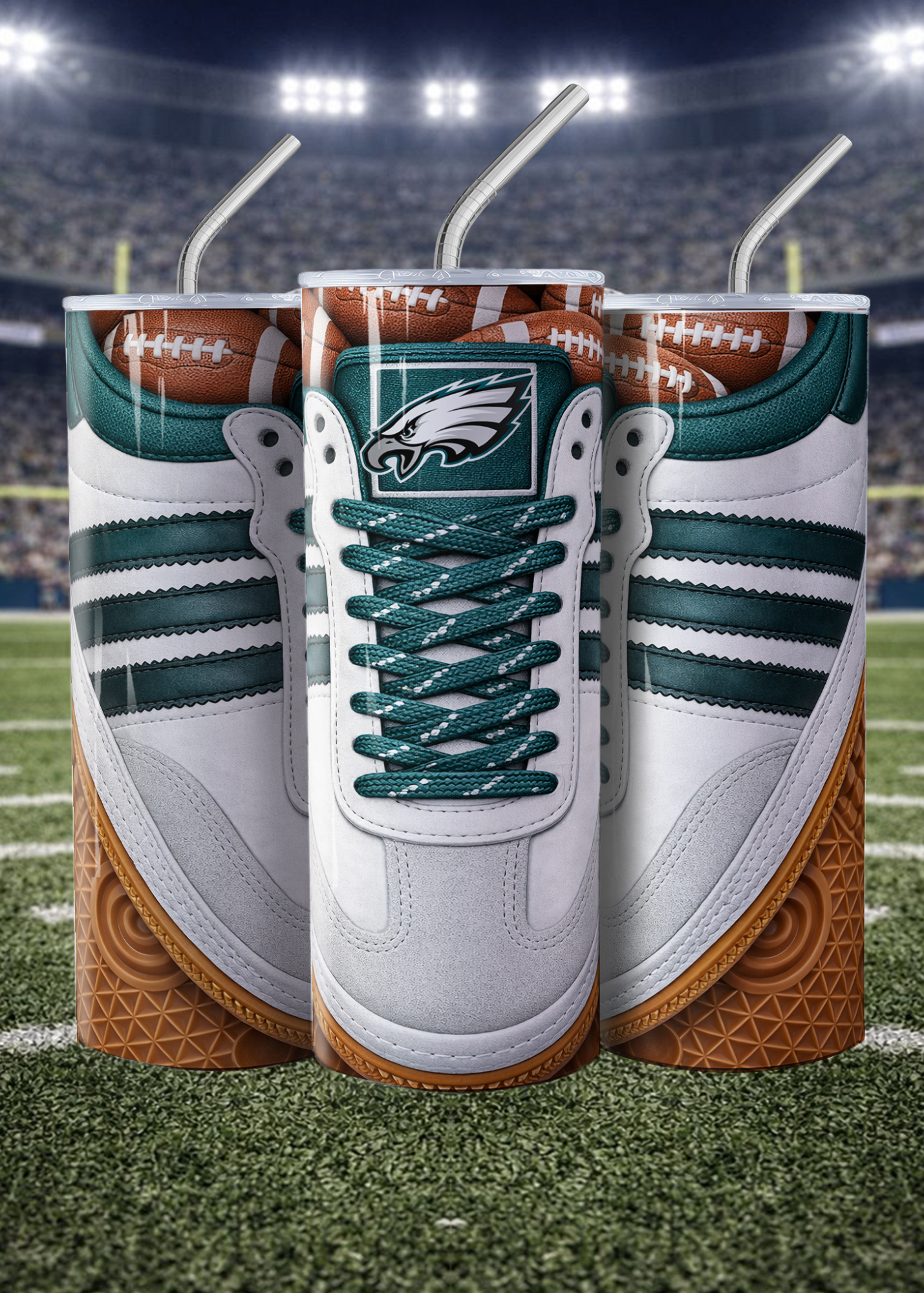 Game Day Sneaker-Style NFL Tumblers
