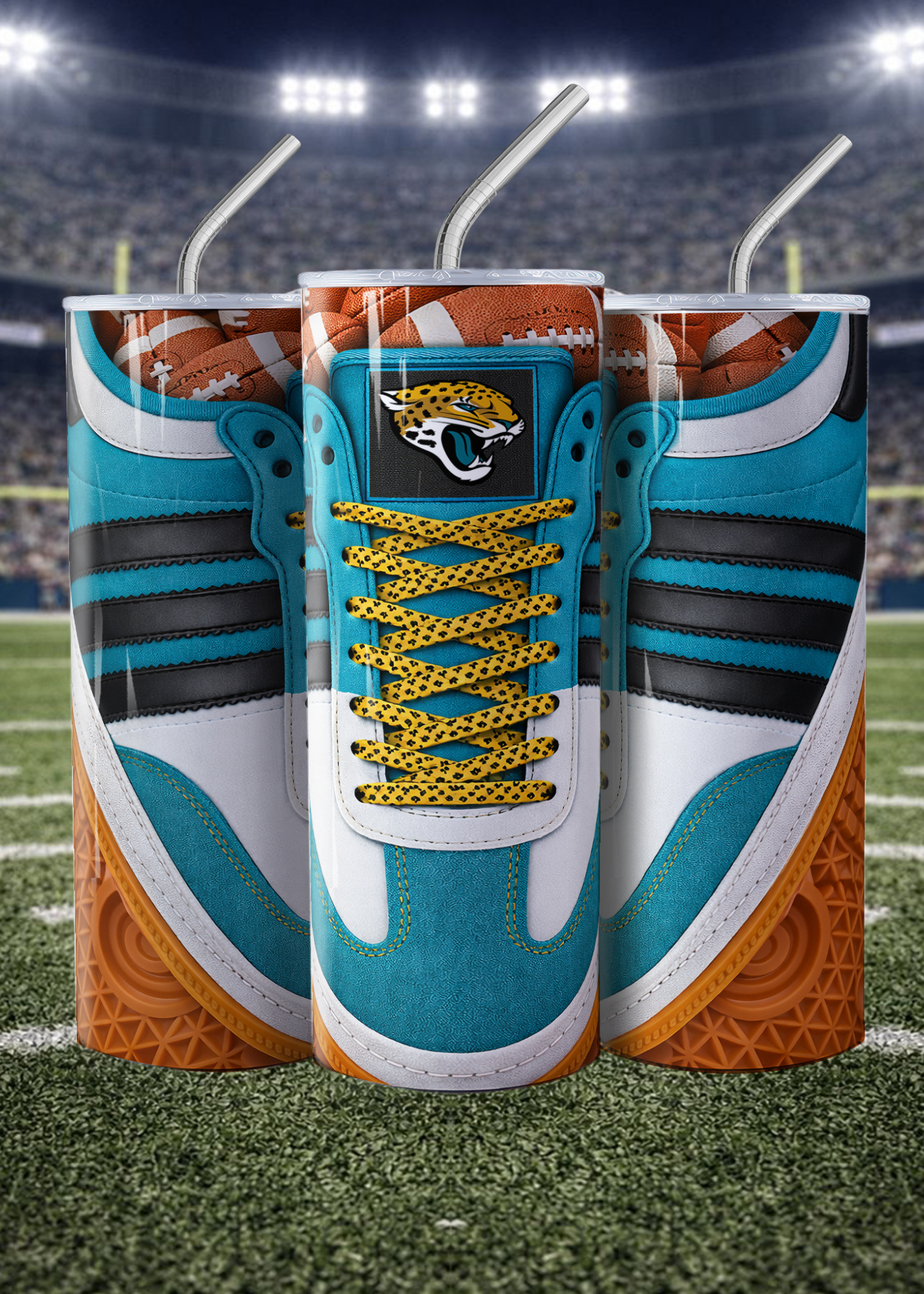 Game Day Sneaker-Style NFL Tumblers