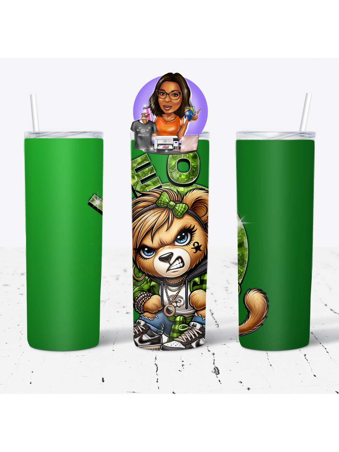 Zodiac Bear Tumbler