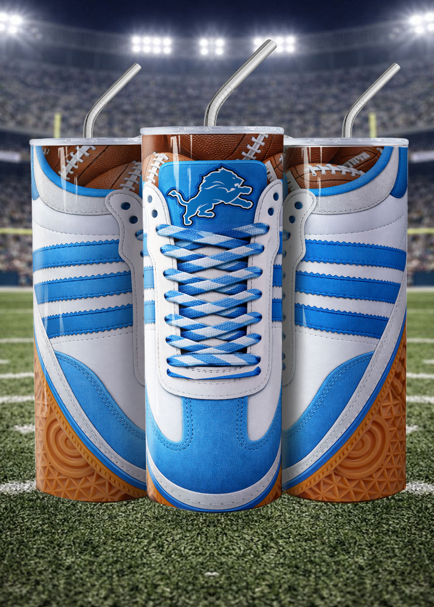 Game Day Sneaker-Style NFL Tumblers