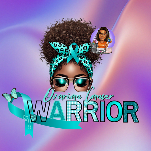 Ovarian Cancer Warrior PNG