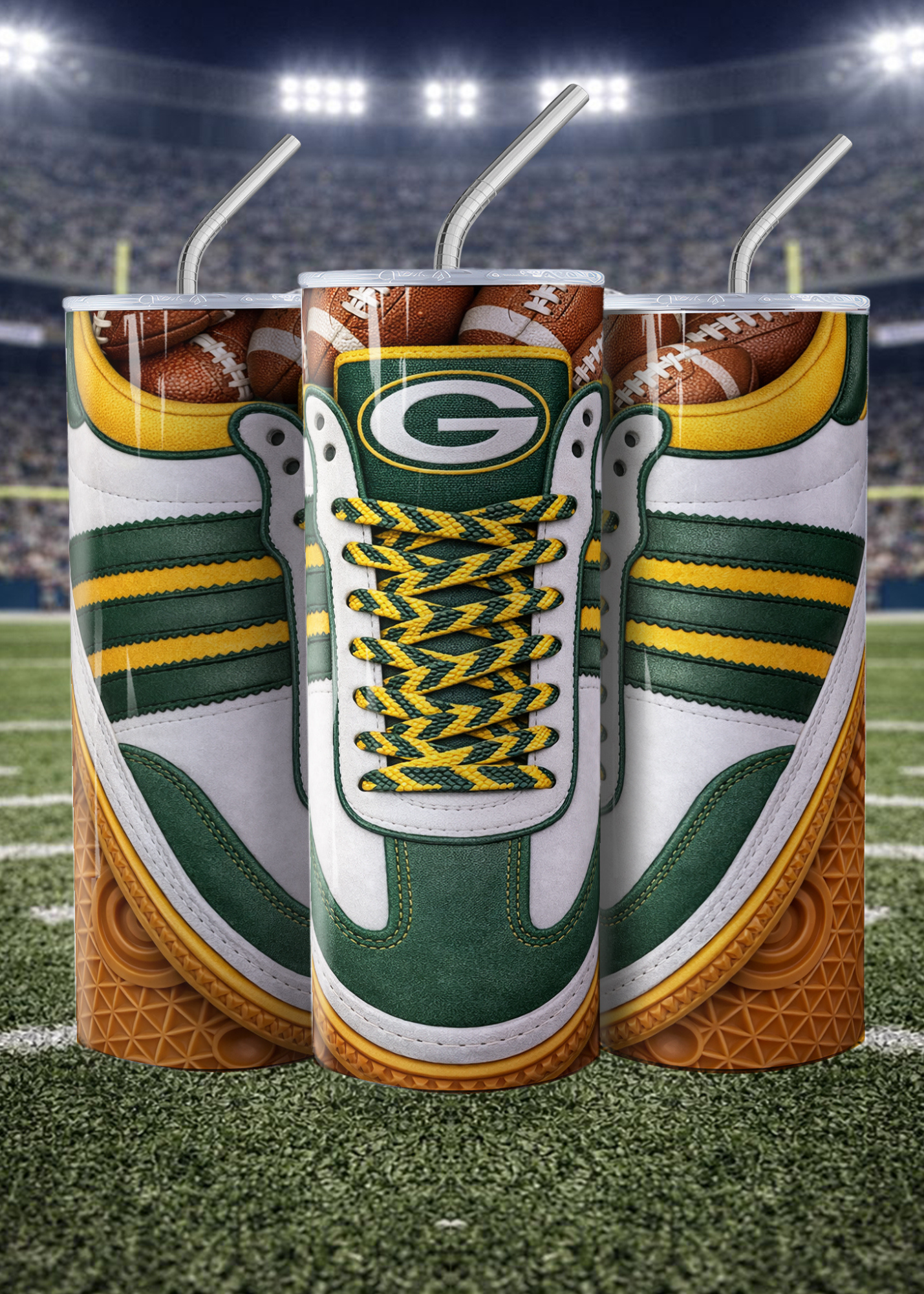 Game Day Sneaker-Style NFL Tumblers