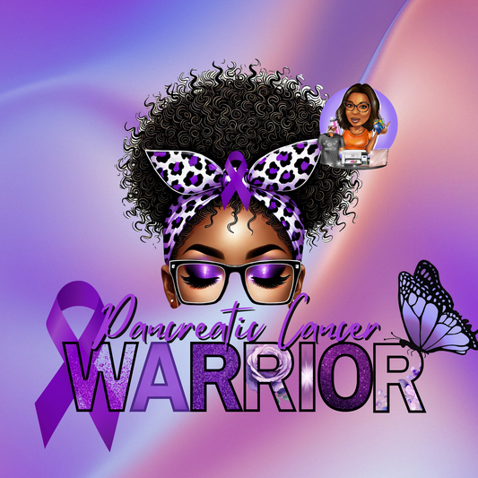 Pancreatic Cancer Warrior PNG