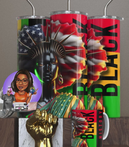 Black History Month drinkware