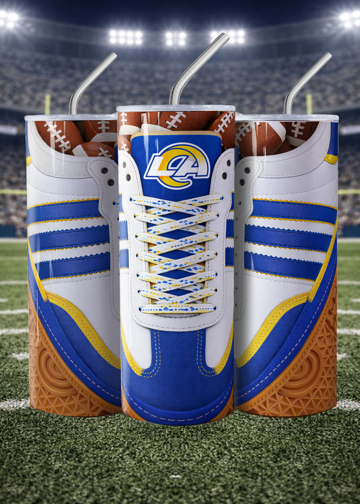 Game Day Sneaker-Style NFL Tumblers