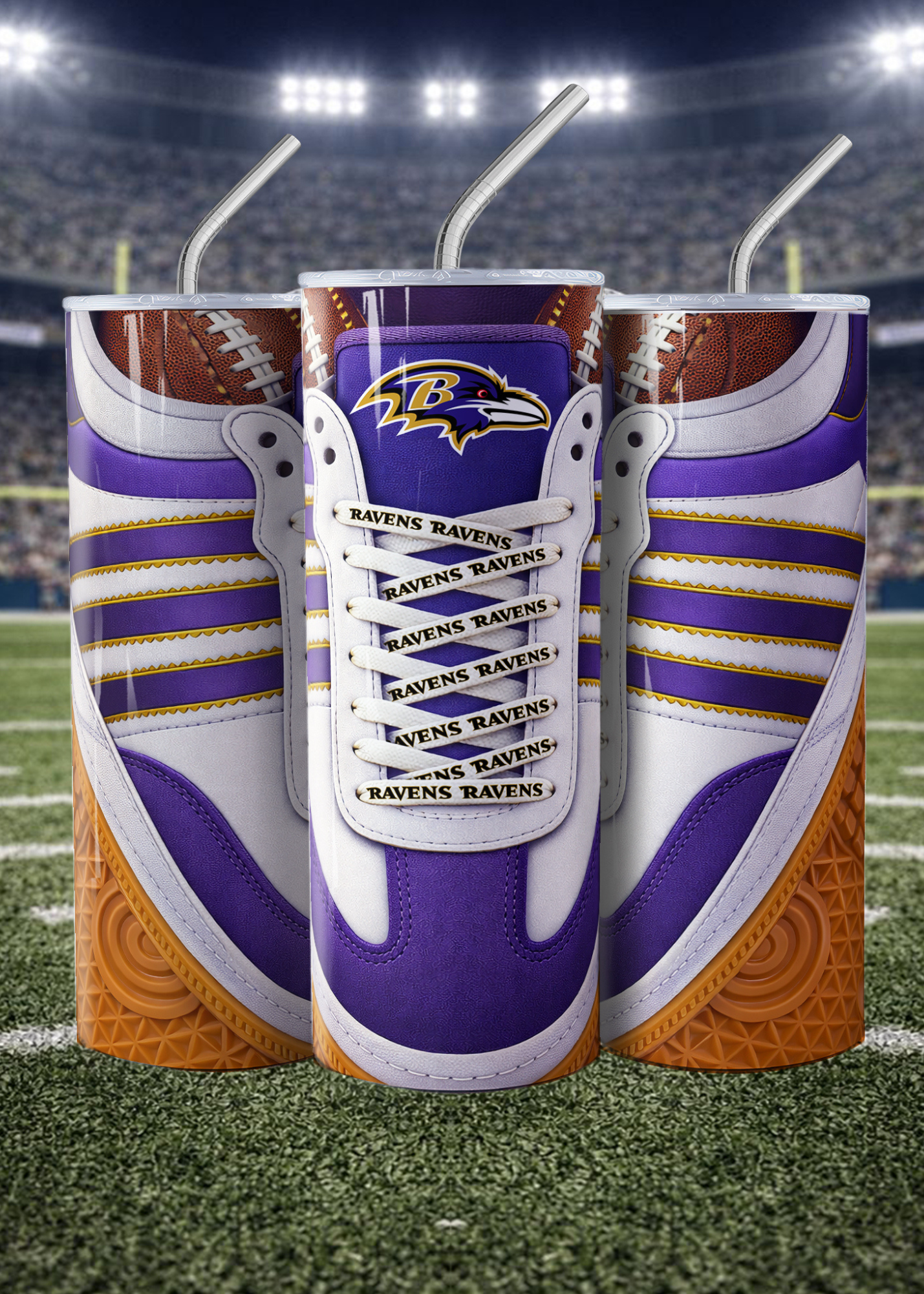 Game Day Sneaker-Style NFL Tumblers