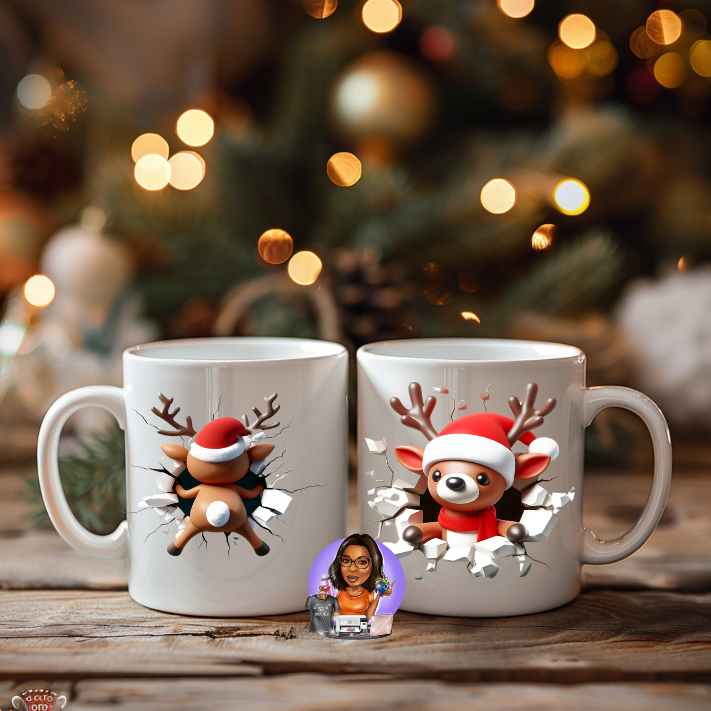 3D Holiday Mug