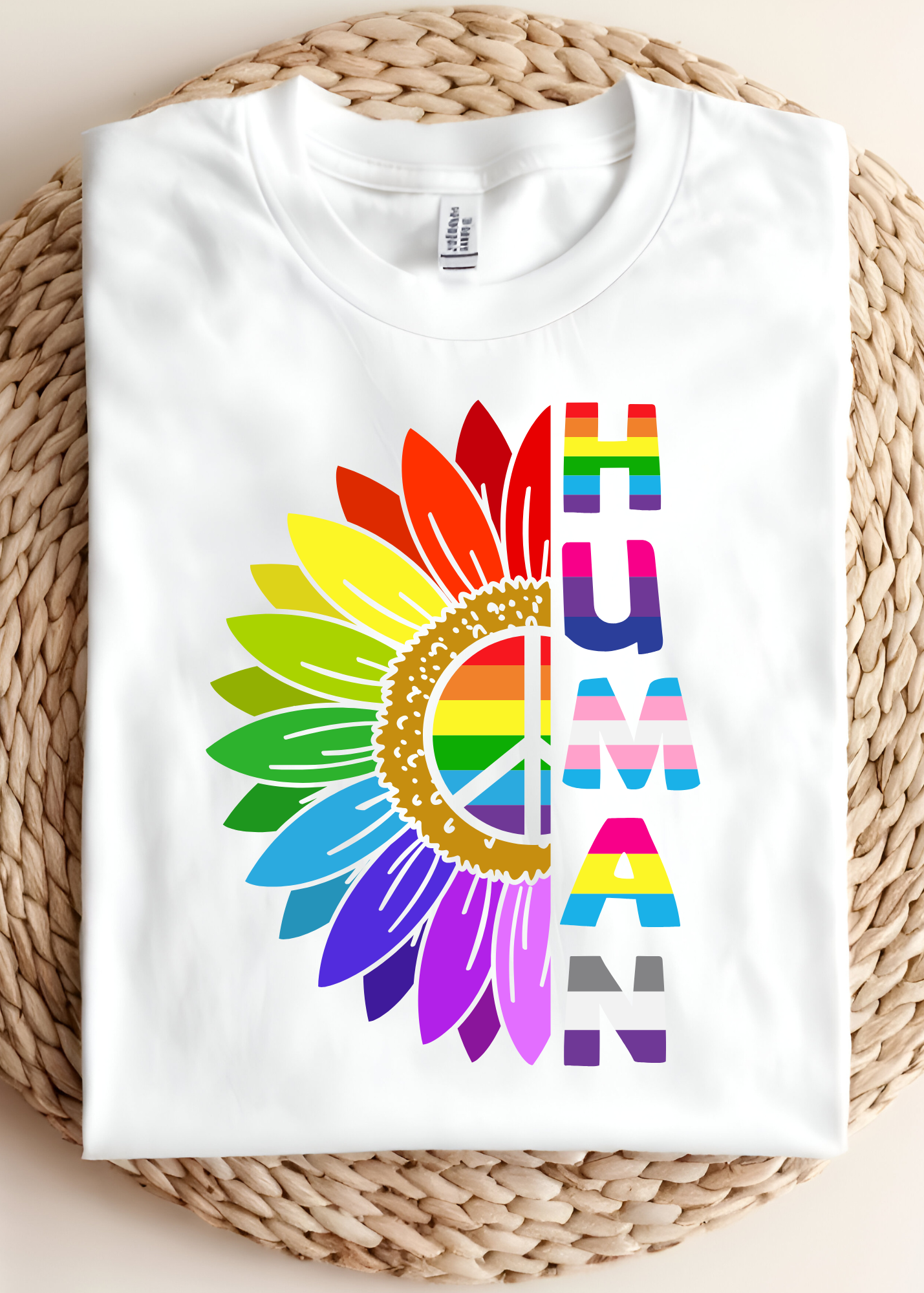 🌻 Human Pride Sunflower Shirt