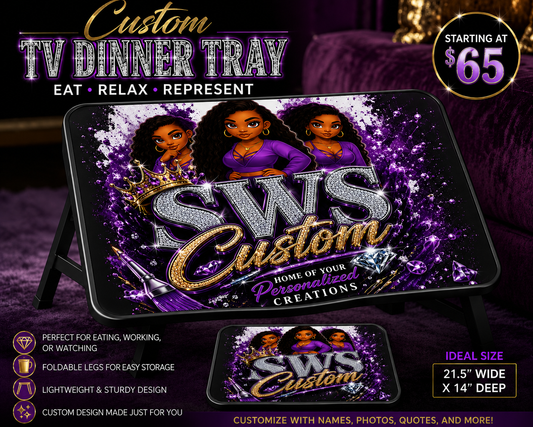 Custom TV Dinner tray