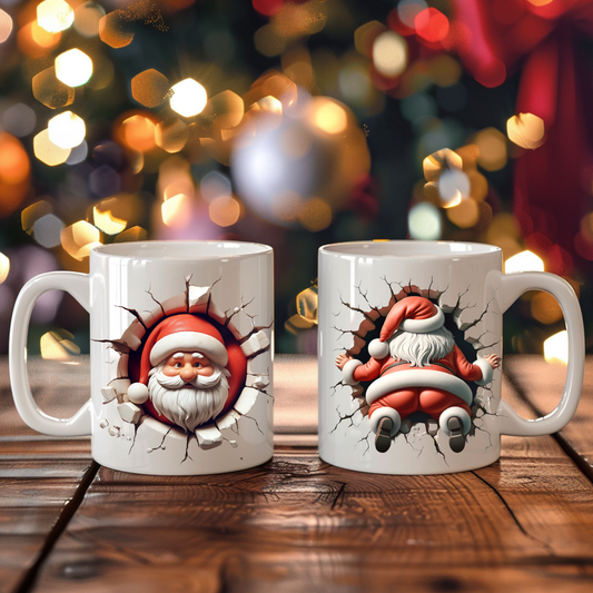 3D Holiday Mug