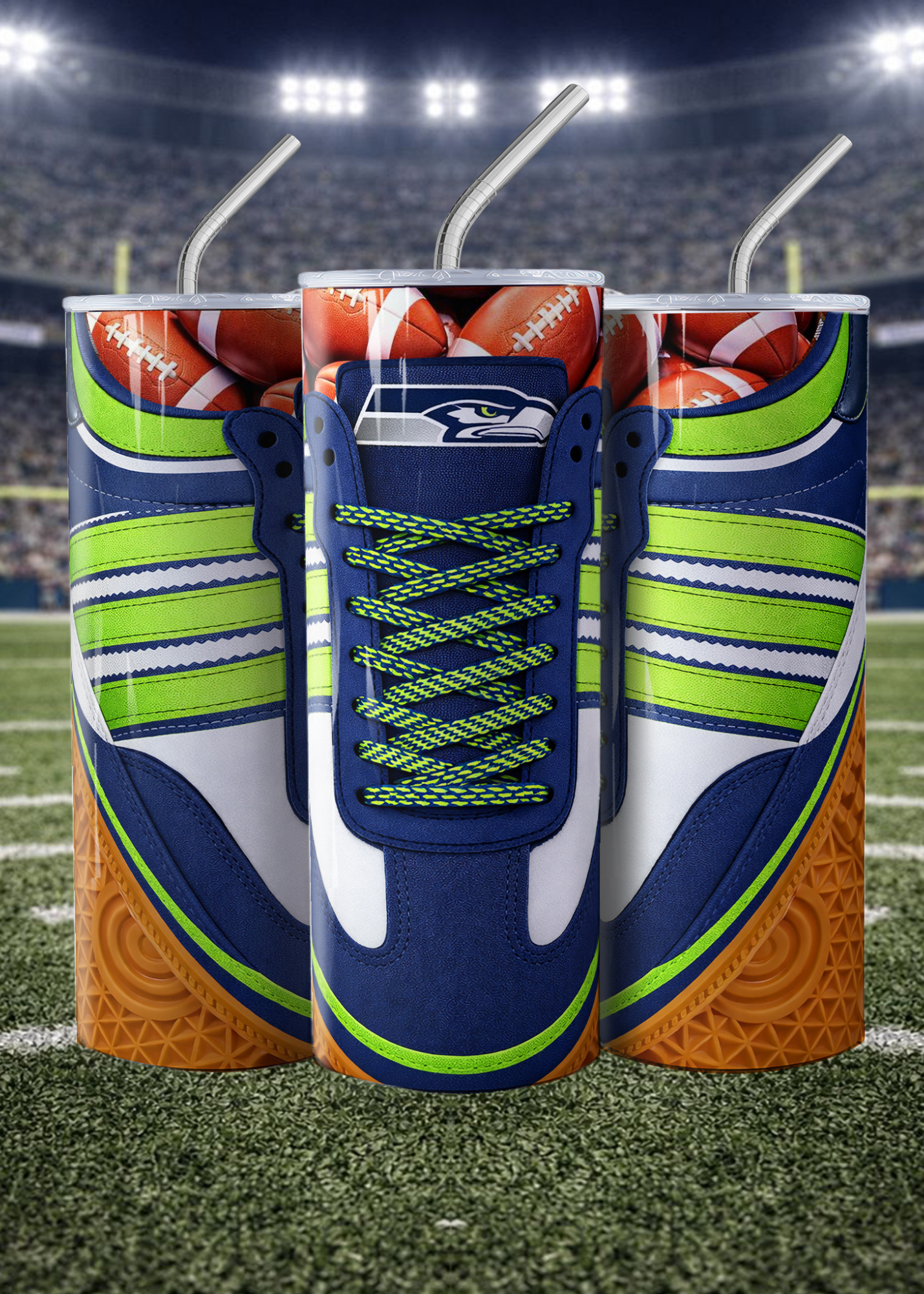Game Day Sneaker-Style NFL Tumblers