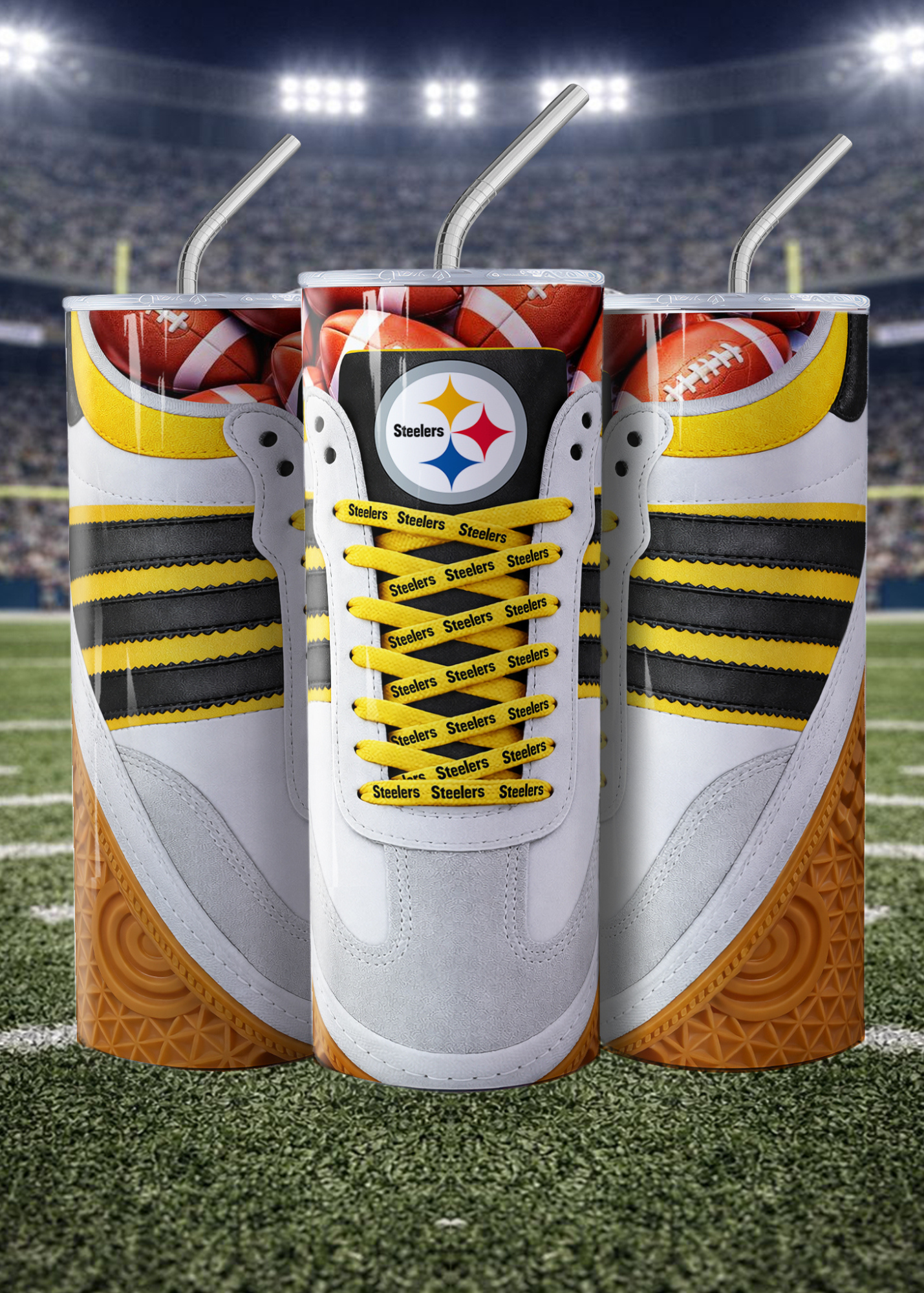 Game Day Sneaker-Style NFL Tumblers