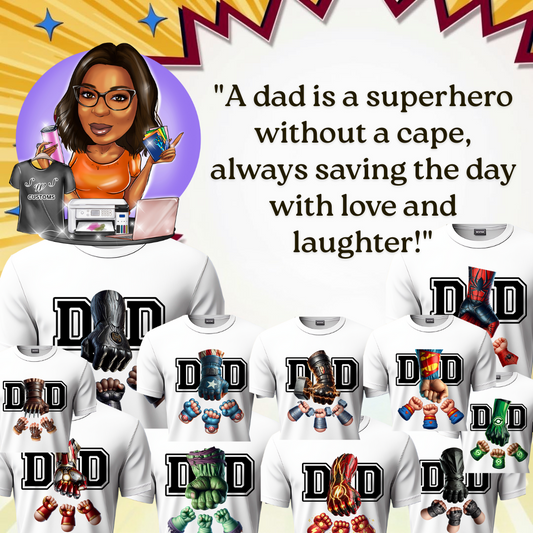 Superhero dad