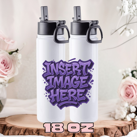 18 oz Wide mouth Customizable Tumbler