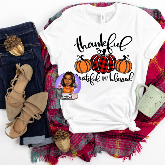 Grateful Thankful Blessed Sweatshirt