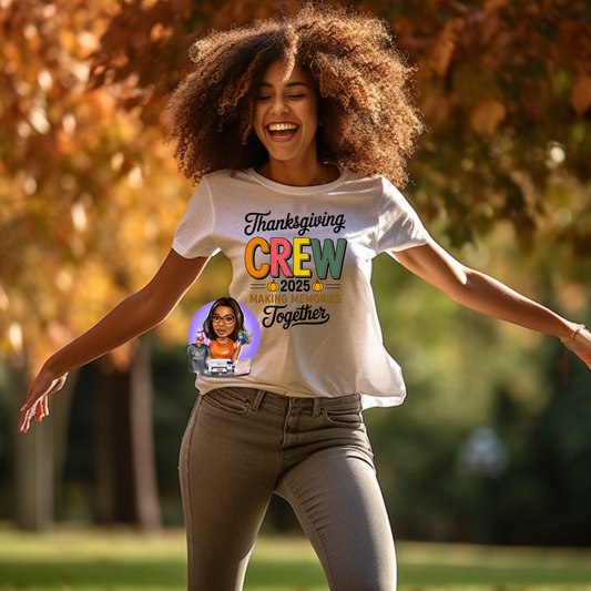 Thanksgiving Crew 2025 Family Shirt Set – Making Memories Together
