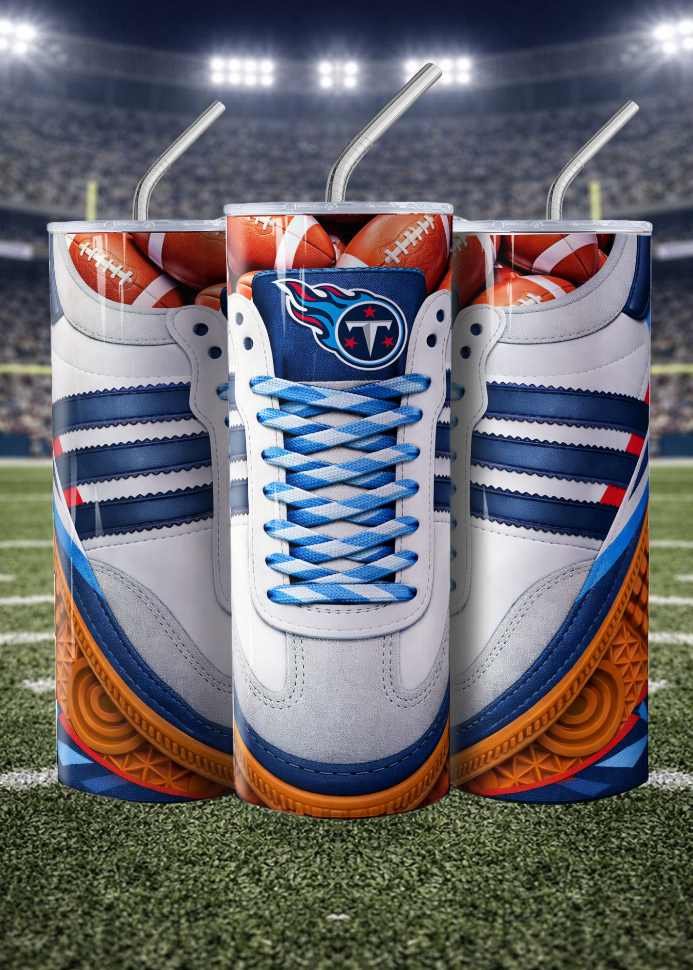 Game Day Sneaker-Style NFL Tumblers